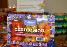 New; the chameleon collection from Village Farms. The package includes different colors of tomatoes to 'suit your mood'.
